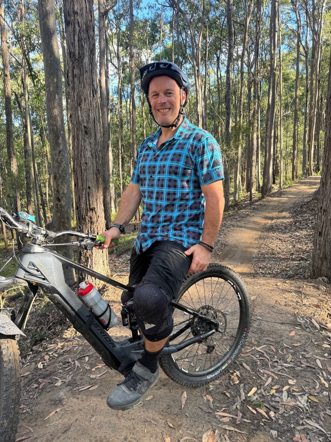 Mountain bike rider