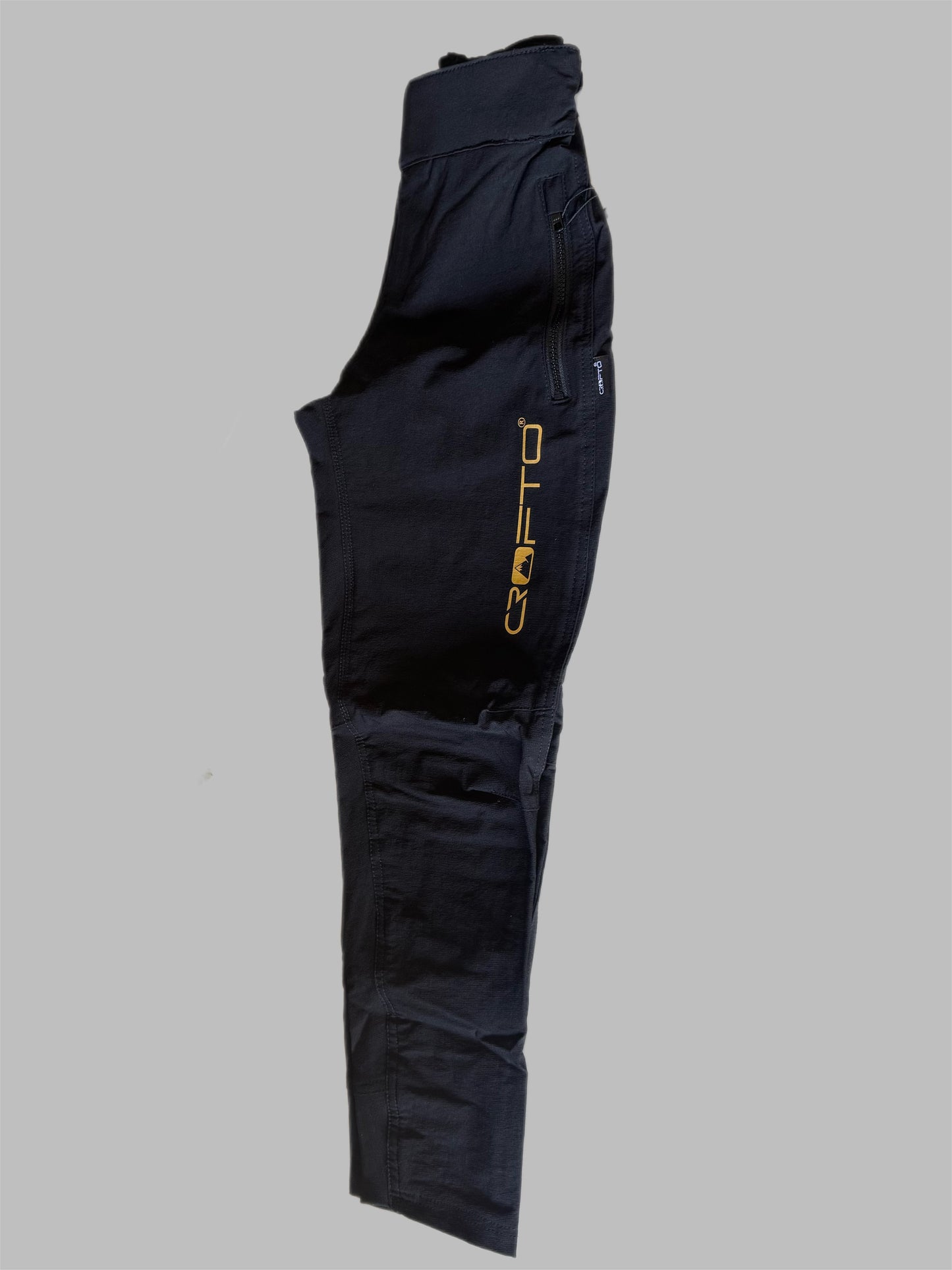 Kids MTB Pants Black & Gold