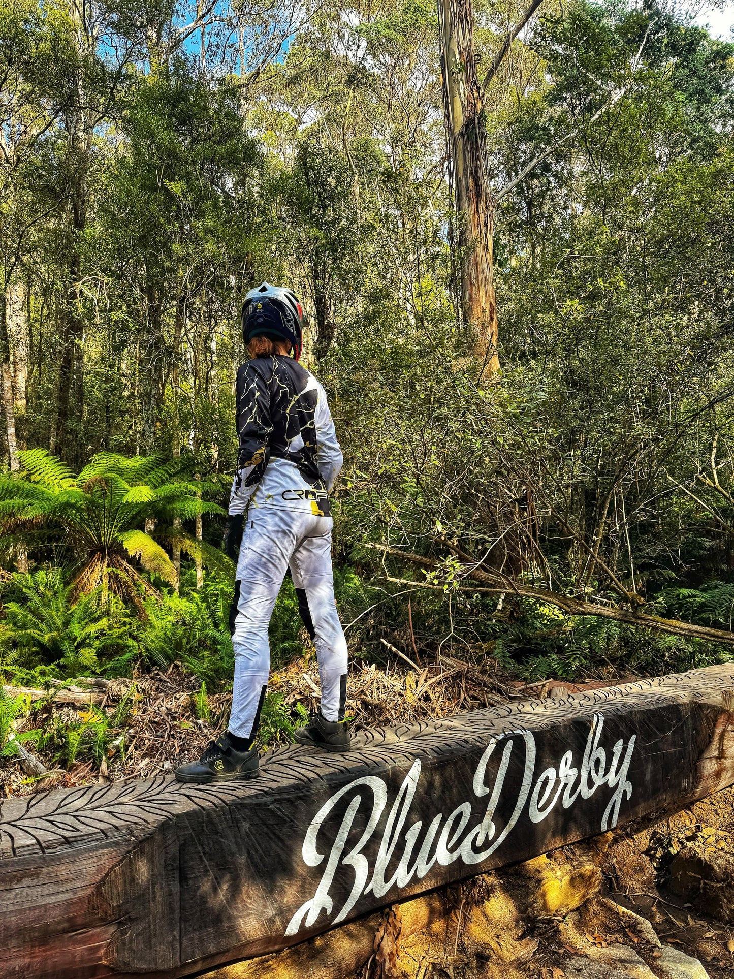 CROFTO Marble Long Sleeve Mountain Bike Riding Jersey