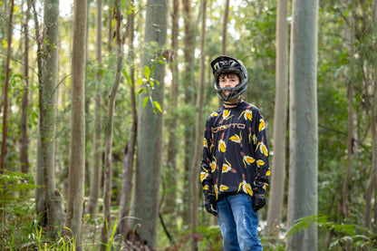 CROFTO Go Bananas Mountain Bike Jersey | Lightweight Trail & Enduro MTB Jersey