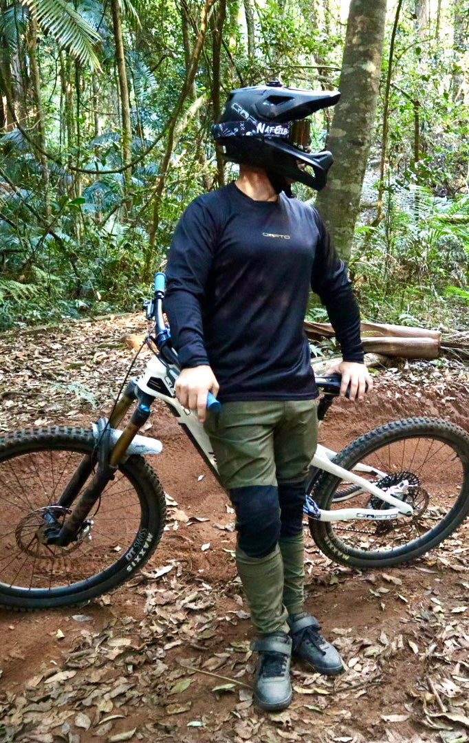 CROFTO Enduro MTB Jersey – Lightweight, Breathable Long Sleeve for Enduro Riders
