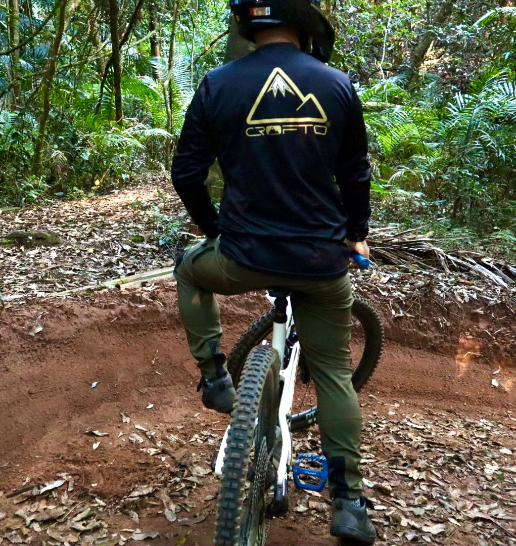 CROFTO Enduro MTB Jersey – Lightweight, Breathable Long Sleeve for Enduro Riders