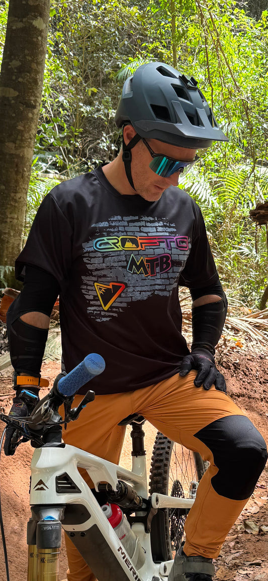 CROFTO Graffiti Short Sleeve Riding Jersey