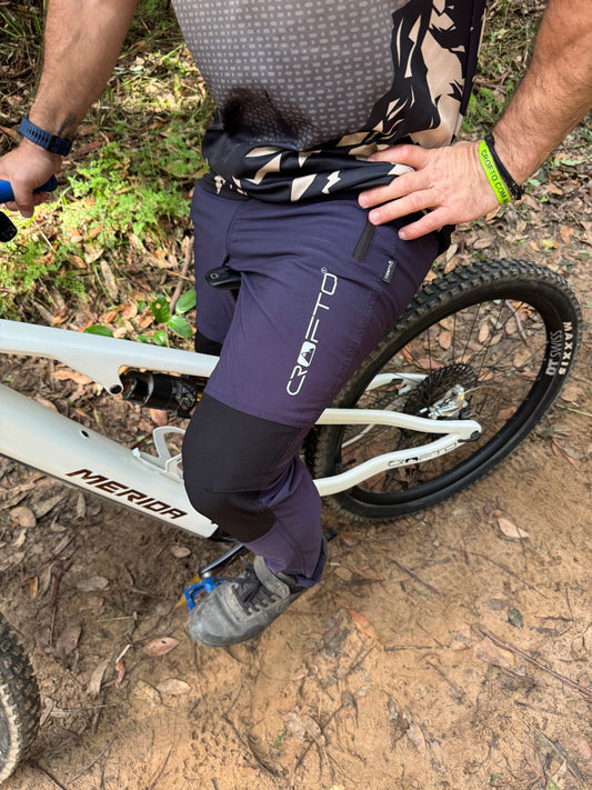CROFTO Amaroo MTB Pants – Navy | High-Performance Trail Pants