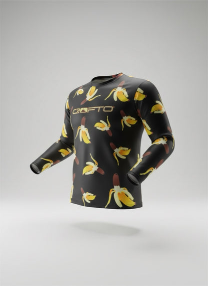 CROFTO Go Bananas Long Sleeve Riding Jersey for Kids
