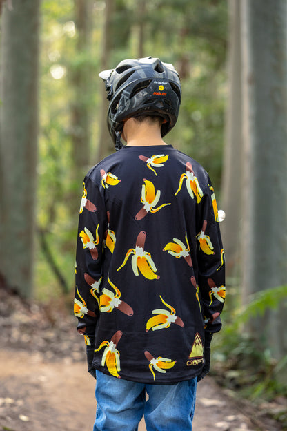 CROFTO Go Bananas Mountain Bike Jersey | Lightweight Trail & Enduro MTB Jersey