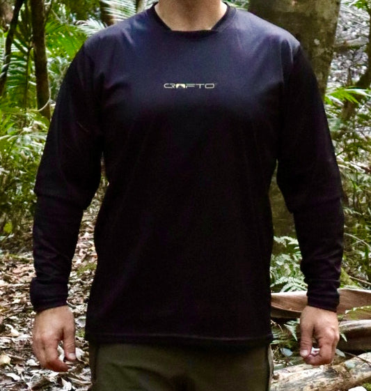 CROFTO Enduro MTB Jersey – Lightweight, Breathable Long Sleeve for Enduro Riders