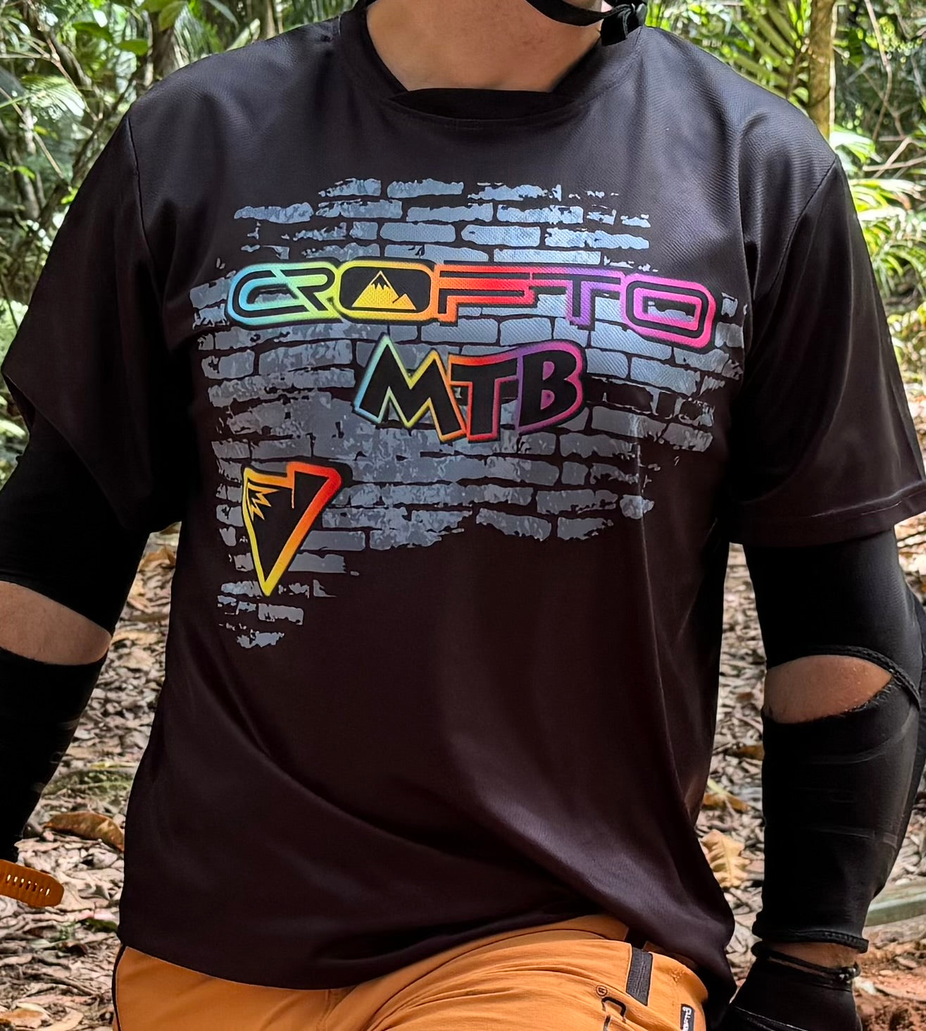 CROFTO Graffiti Short Sleeve Riding Jersey