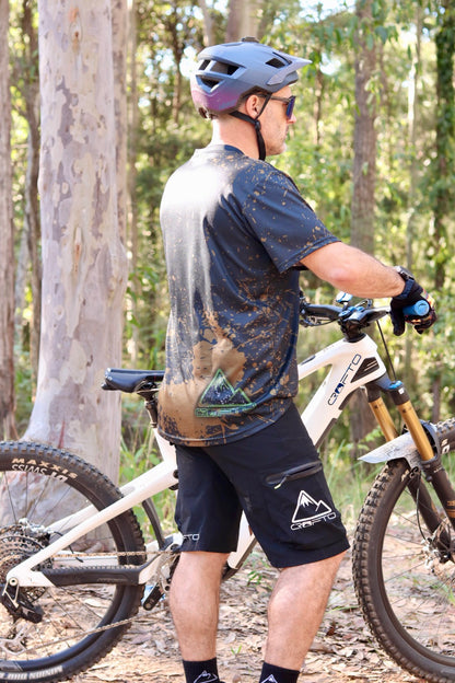 CROFTO MTB Shorts – Ultra-Comfy, 4-Way Stretch Performance for Enduro Trail Riders | Black