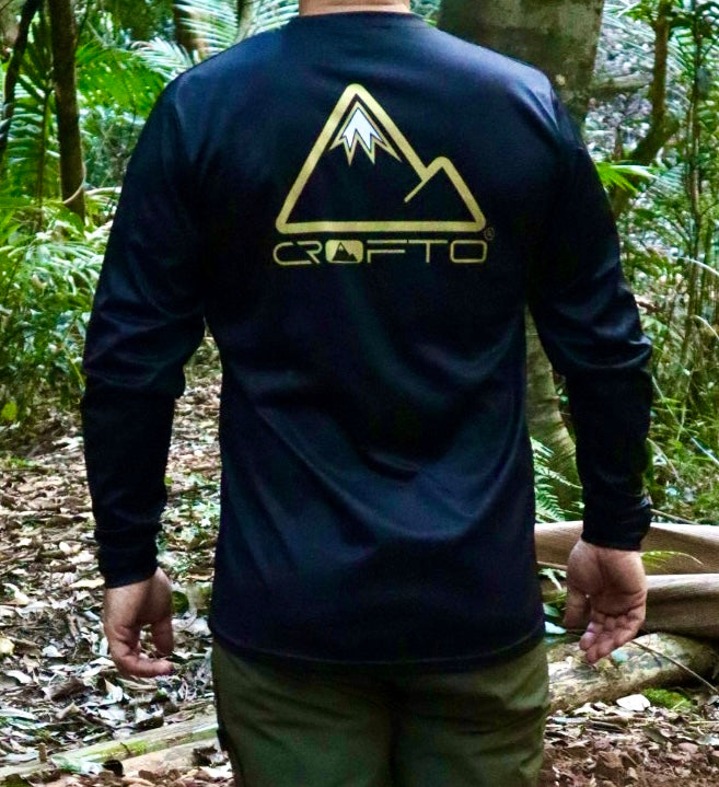 CROFTO Enduro MTB Jersey – Lightweight, Breathable Long Sleeve for Enduro Riders