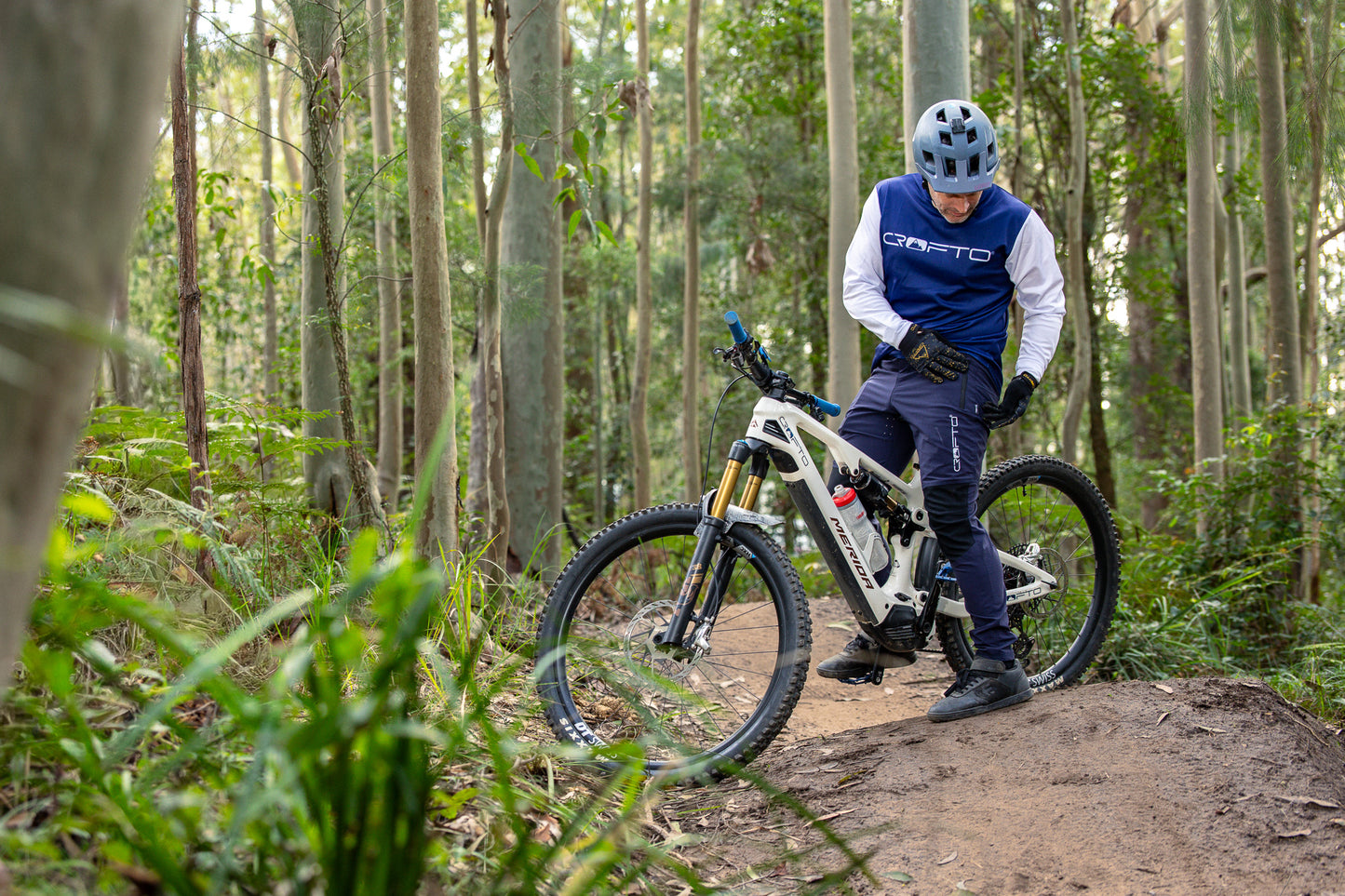 CROFTO Cardrona Mountain Bike Jersey | Lightweight Trail & Enduro MTB Jersey