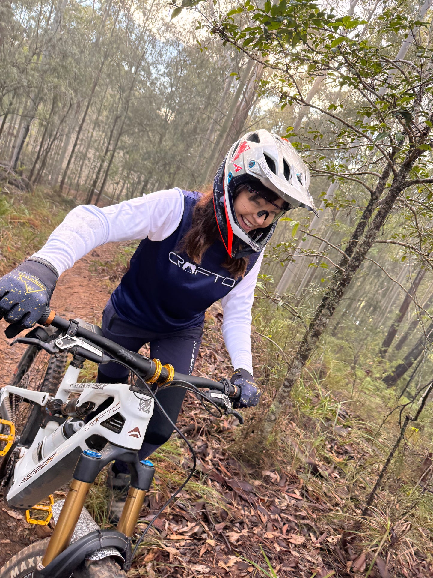 CROFTO Cardrona Mountain Bike Jersey | Lightweight Trail & Enduro MTB Jersey