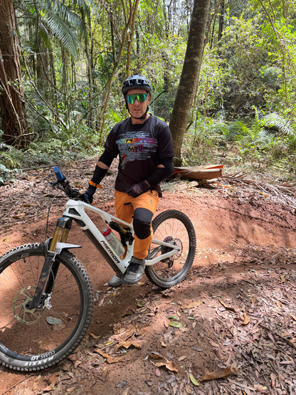 CROFTO Amaroo MTB Pants – Burnt Orange | High-Performance Trail Pants