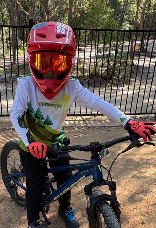 CROFTO Hacklberg Limited Edition Long Sleeve Riding Jersey for Kids