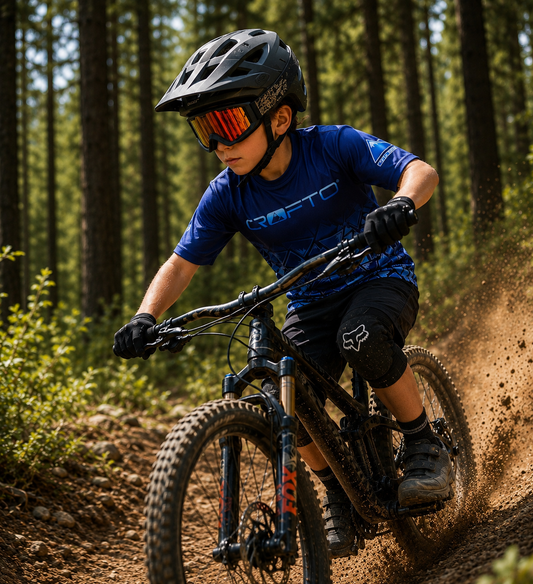 CROFTO Eiger Short Sleeve Riding Jersey for Kids