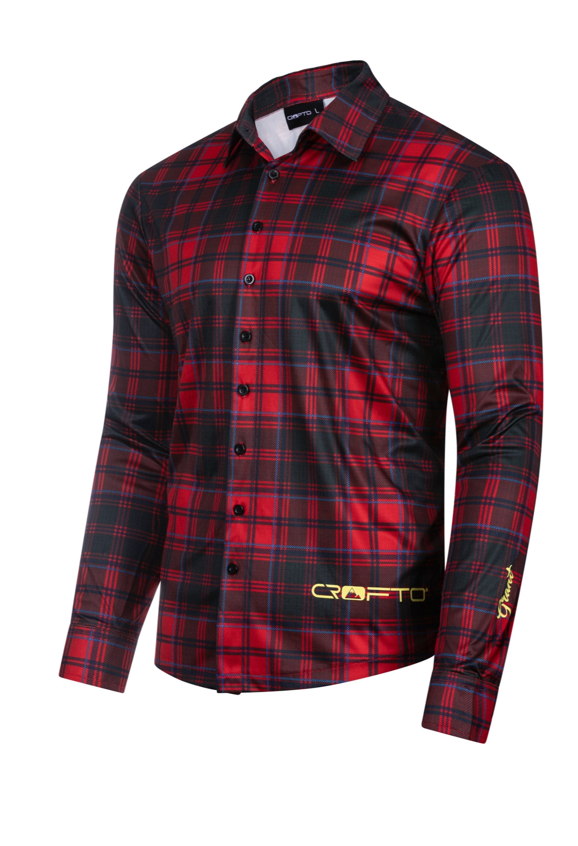 CROFTO Grant Tartan Button Up Party Shirt