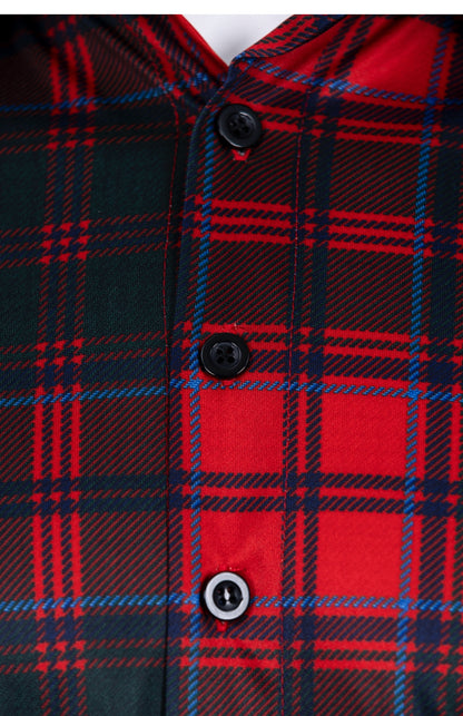 CROFTO Grant Tartan Button Up Party Shirt