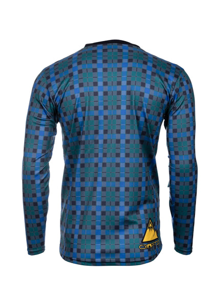 CROFTO Mackay Tartan Long Sleeve Riding Jersey