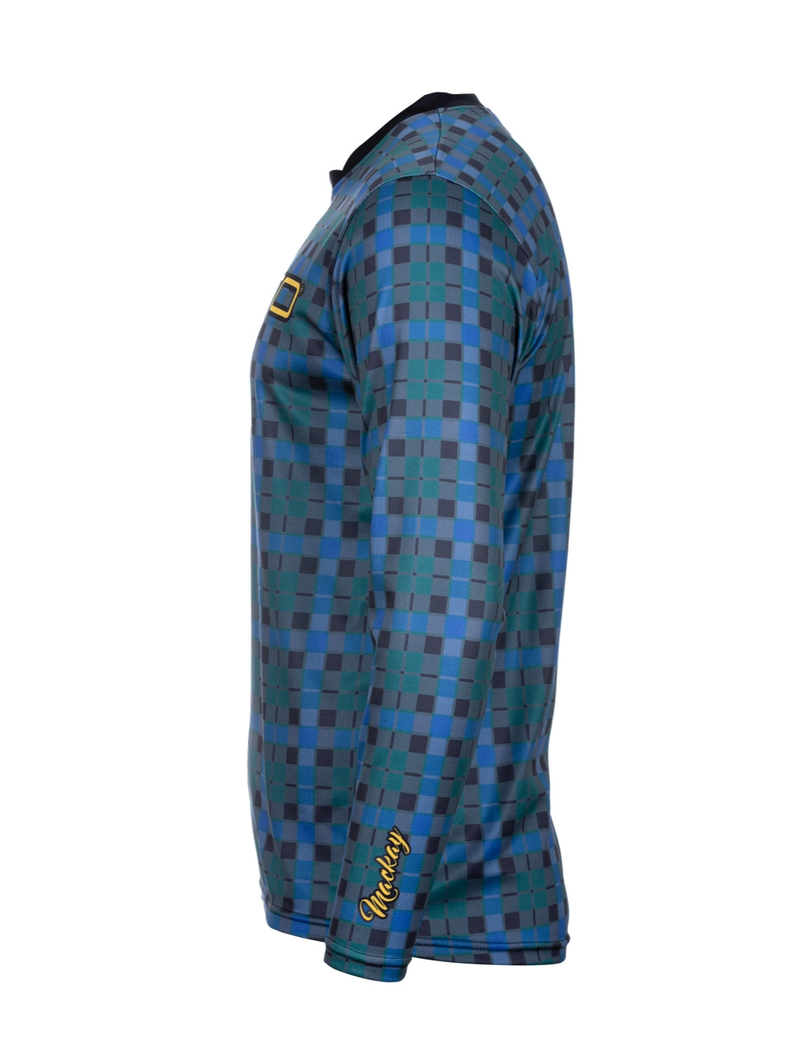 CROFTO Mackay Tartan Long Sleeve Riding Jersey