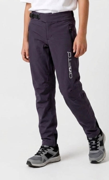 CROFTO Kids Amaroo MTB Pants | Youth Mountain Bike Riding Pants Navy