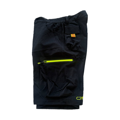 CROFTO MTB 4-way Stretch Riding Shorts - Black & Green