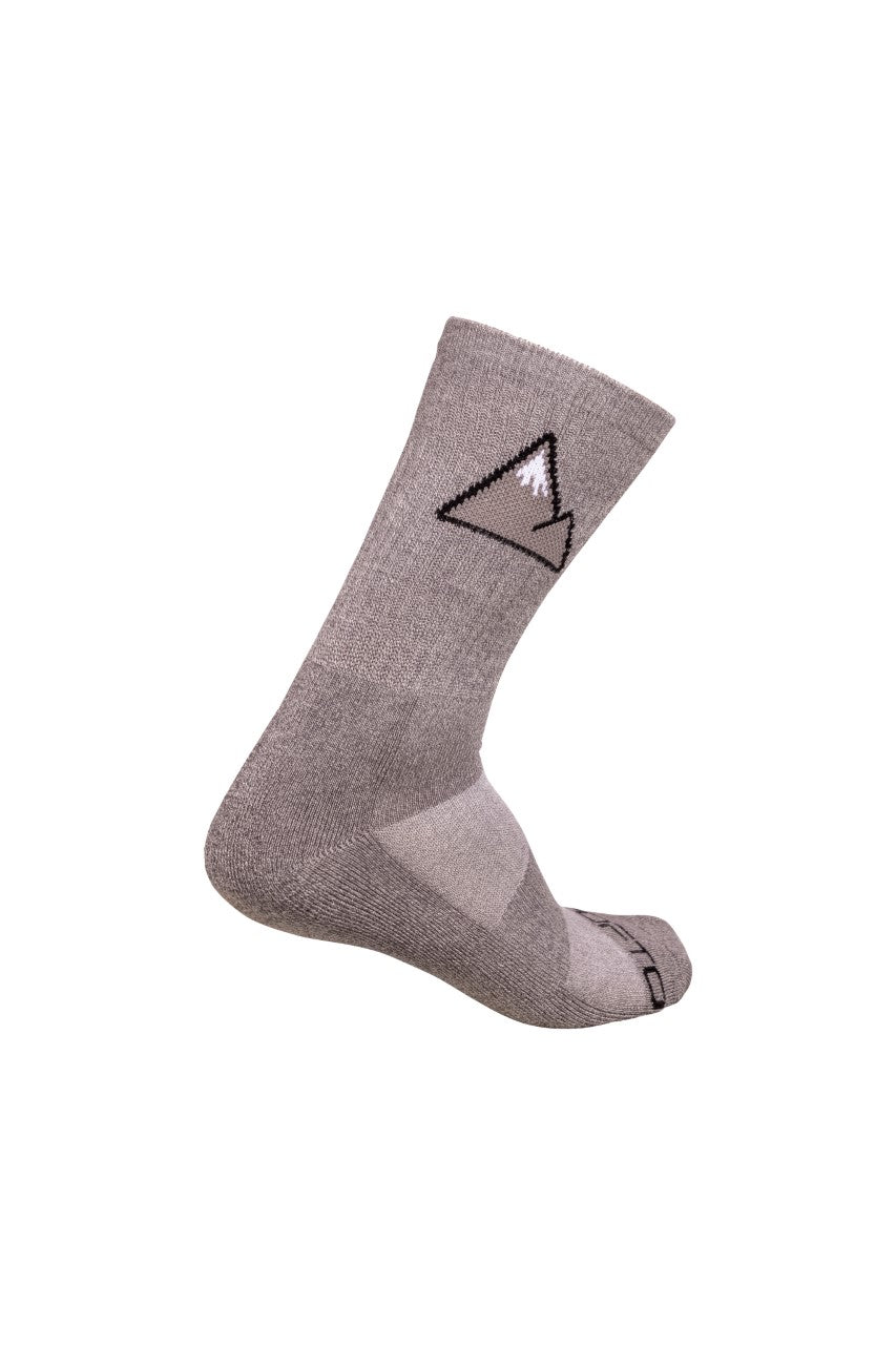 CROFTO Bamboo MTB Crew Socks - Grey