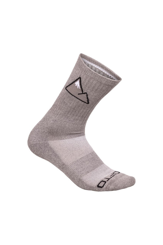 mountan biking crew socks white