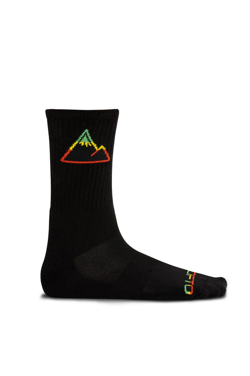 CROFTO Bamboo MTB Crew Socks - Rainbow