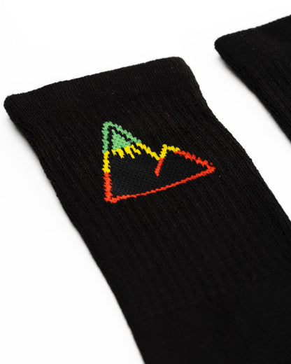 CROFTO Bamboo MTB Crew Socks - Rainbow