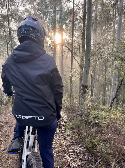 CROFTO Trail Mountain Bike Jacket | Lightweight Waterproof MTB Rain Jacket