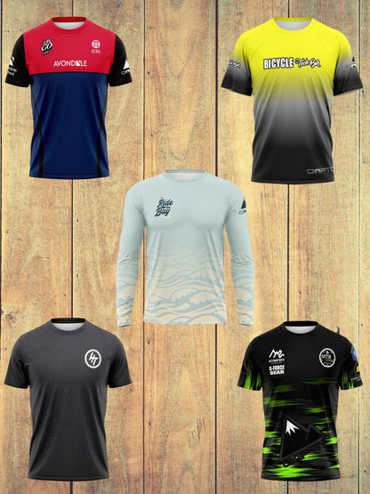 Custom Mountain Bike Jerseys for your Club, Team, Shop or School