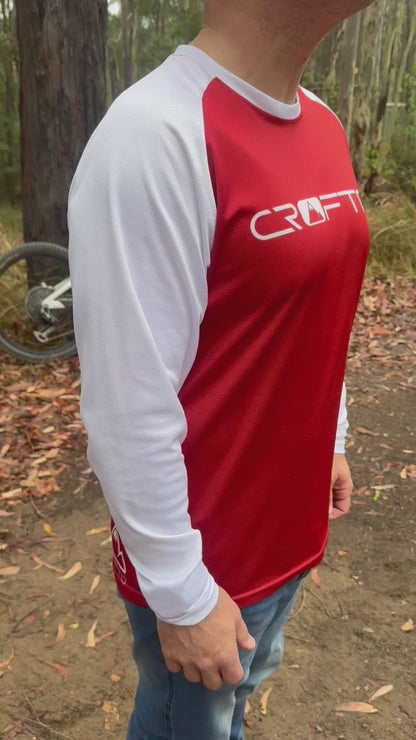 CROFTO Jekyl MTB Jersey – Lightweight, Breathable Long Sleeve for Trail Riders