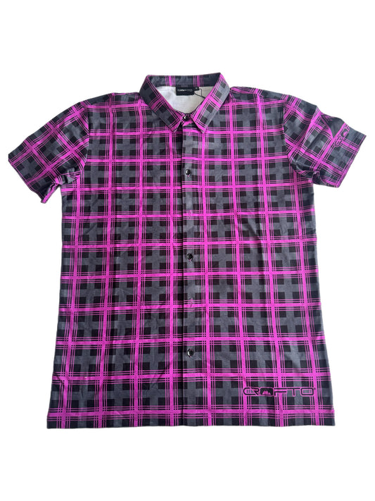 CROFTO Check Tech Riding Shirt Magenta