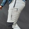 man wearing mountain bike pants